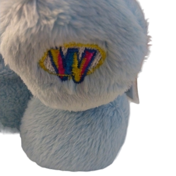 Ganz Webkinz Light Blue Hippo  Collectible Unique Texture Soft & Whimsical NWT - Picture 4 of 11
